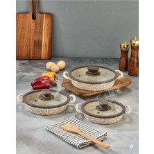Polochef Inci Döküm 18-20-22 cm Sahan Set