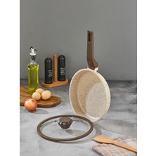 Polochef Inci Döküm Kapaklı Tava 20 cm