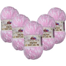 Himalaya Dolphin Baby Colors 5'li Paket -80424- 100 Gr. 120 Mt.