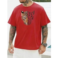 Luliana 1.kalite Baskılı Oversize T-Shirt Günlük Tişört Trend Moda ve Modern Stil Styel %100 Organik Pamuk Relaxed