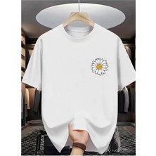 Luliana 1.kalite Baskılı Oversize T-Shirt Günlük Tişört Trend Moda ve Modern Stil Styel %100 Organik Pamuk Relaxed