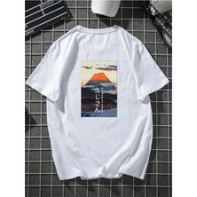 Luliana 1.kalite Baskılı Oversize T-Shirt Günlük Tişört Trend Moda ve Modern Stil Styel %100 Organik Pamuk Relaxed