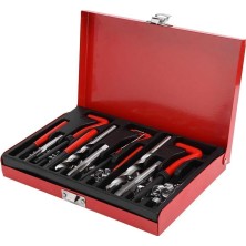 Esplendor 88 Parça Diş Açma Helicoil Vida Tamir Onarım Seti M6 M8 M10 Profesyonel 1. Kalite