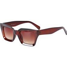 Carmelo Eyewear C02GK037 Kahverengi Kadın Güneş Gözlüğü
