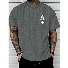 Luliana 1.kalite Baskılı Oversize T-Shirt Günlük Tişört Trend Moda ve Modern Stil Styel %100 Organik Pamuk Relaxed