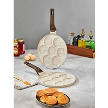 Polochef Crystal Emoji Döküm Pankek Tavası 26 cm