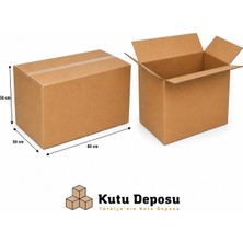 Kutu Deposu 50X80X50 cm Dayanıklı Taşınma Kolisi