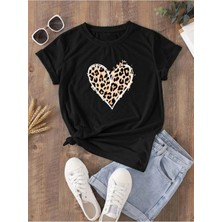Luliana Baskılı Premium Kalite Yıkama Sokak Stili Oversize T-Shirt