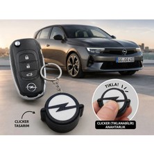 YSN Sounds Opel Clicker Anahtarlık , Opel  Logolu Clicker Araç Anahtarlığı - Opel Araba Anahtarlık