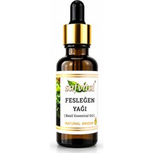 Safvital Fesleğen Yağı 20 ml Premium Bitkisel Bakım Yağı Cilt Saç Vücut Masaj ve Aromaterapi Kullanımı Için Premium Bakım Yağı