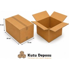 Kutu Deposu 15X30X15 cm Karton Kutu (25 Adet)