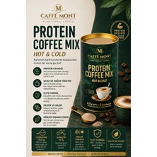 Caffe Mont Protein Coffee Mix Elite - Kolajenli Proteinli Kahve Karışımı 300 G