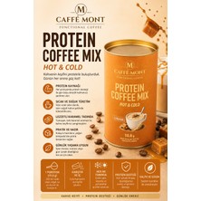 Caffe Mont Protein Coffee Mix Caramel – Yüksek Proteinli Hazır Kahve Karışımı 300 G