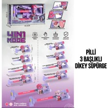 Marsilyan 096-17A Pilli Pembe Süpürge-Psf