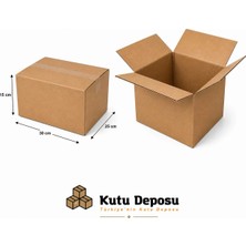 Kutu Deposu 30X25X15 cm Karton Kutu (10 Adet)