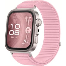 Dmay Huawei Watch Fit 5 / Fit 5 Pro / Fit 4 / Fit 4 Pro / Fit 3 ile Uyumlu Cırt Cırtlı Kumaş Kordon Kayış