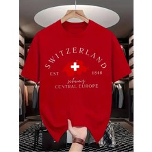 Luliana Baskılı Premium Kalite Yıkama Sokak Stili Oversize T-Shirt