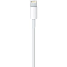 Esplendor Naco Lightning Uyumlu Şarj Kablosu, ve iPad ile Uyumludur, 1 M - Beyaz - Iade Garantili -