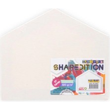 Acuto Magic Art Shapedition Ev Şeklinde Tuval 15X12 cm