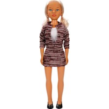 Nacario 6588 Sun-Sabc-Dzm-Mnk-Bebek Clara Classic Walking Doll 80CM