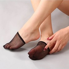 Topuklu Ayakkabılar Için Ten Rengi Görünmez Slingback Çoraplar - Yumuşak, Nefes Alabilir ve Dikişsiz Karışım