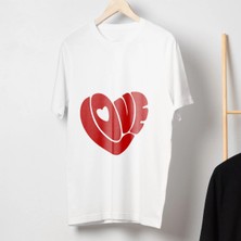 Luliana Baskılı Premium Kalite Yıkama Sokak Stili Oversize T-Shirt