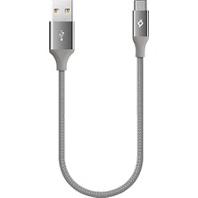 Esplendor T.tec 2DK26UG Type C-Usb 30CM Gri Kablo