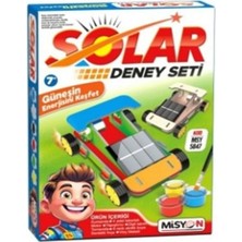 Misyon Solar Araba Deney Araba Modeli Seti