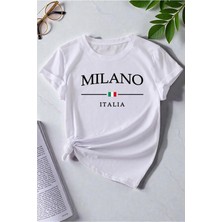 Luliana Baskılı Premium Kalite Yıkama Sokak Stili Oversize T-Shirt