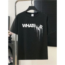 Luliana Baskılı Premium Kalite Yıkama Sokak Stili Oversize T-Shirt