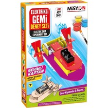 Misyon Elektrikli Gemi Deney Seti