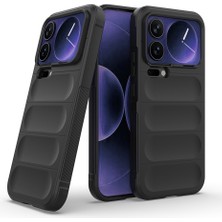Adige Xiaomi 17 Pro Max Kılıf Etnik Optimum Oyuk Desenli Silikon