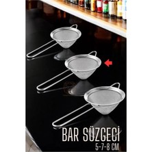 MiraLive Bar Süzgeci Bar Strainer 3 Boy Set 5 7 8 cm