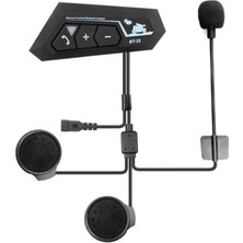 My Best Store Yeni Nesil Dinleme ve Konuşma Özellikli Intercom Kask Kulaklığı 5.0 Bluetooth