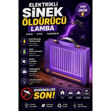 My Best Store Elektrikli Sinek Öldürücü Lamba | Şarjlı, Sessiz, LED Işıklı Etkili Koruma