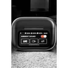 My Best Store Bluetooth Kulaklık Kablosuz Ekranlı Anc/enc Destekli Dokunmatik