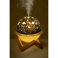 My Best Store Hava Nemlendirici Masa ve Gece Lambası USB Projeksiyon Aromaterapi