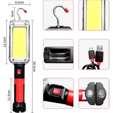 My Best Store USB Şarjlı Oto Tamirci Çalışma Lambası  WT-733