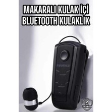 My Best Store Makaralı Bluetooth Kulaklık Çağrı Cevaplama Kablolu Uzun Pil Ömrü
