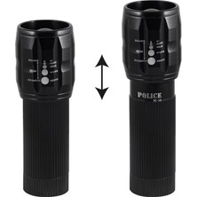 My Best Store Police Pc-14 Power LED Pilli El Feneri