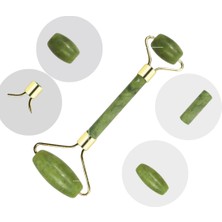 My Best Store Jade Roller ve Gua Sha Taşı Yüz Bakım Masaj Seti