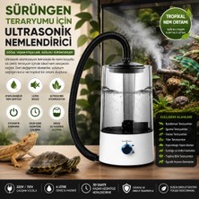 My Best Store Sürüngen Teraryumu Nemlendirici Sis Makinesi - Ultrasonik Otomatik Buhar Üretici | Bukalemun, Ig