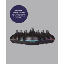 My Best Store Aromaterapi Difüzörü 550 ml Ultrasonik Nemlendirici Otomatik Kapanma Özellikli