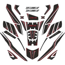 Gogo Premium Honda Pcx 2025 Uyumlu Tank Pad Set 003