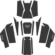Gogo Premium Honda Adv 350 2023 - 2025 Uyumlu Tank Pad Set 001