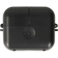 Apple Airpods 3 (3.nesil) Basmalı Kılıf - Siyah