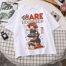 Luliana Baskılı Premium Kalite Yıkama Sokak Stili Oversize T-Shirt