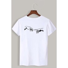 Luliana Baskılı Premium Kalite Yıkama Sokak Stili Oversize T-Shirt