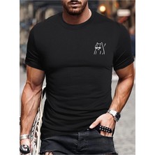 Luliana Baskılı Premium Kalite Yıkama Sokak Stili Oversize T-Shirt