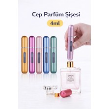 Yenilig Cep Parfüm Şişesi 4 ml | Doldurulabilir Mini Parfüm Atomizer | Taşınabilir Seyahat Parfüm Şişesi Karma
